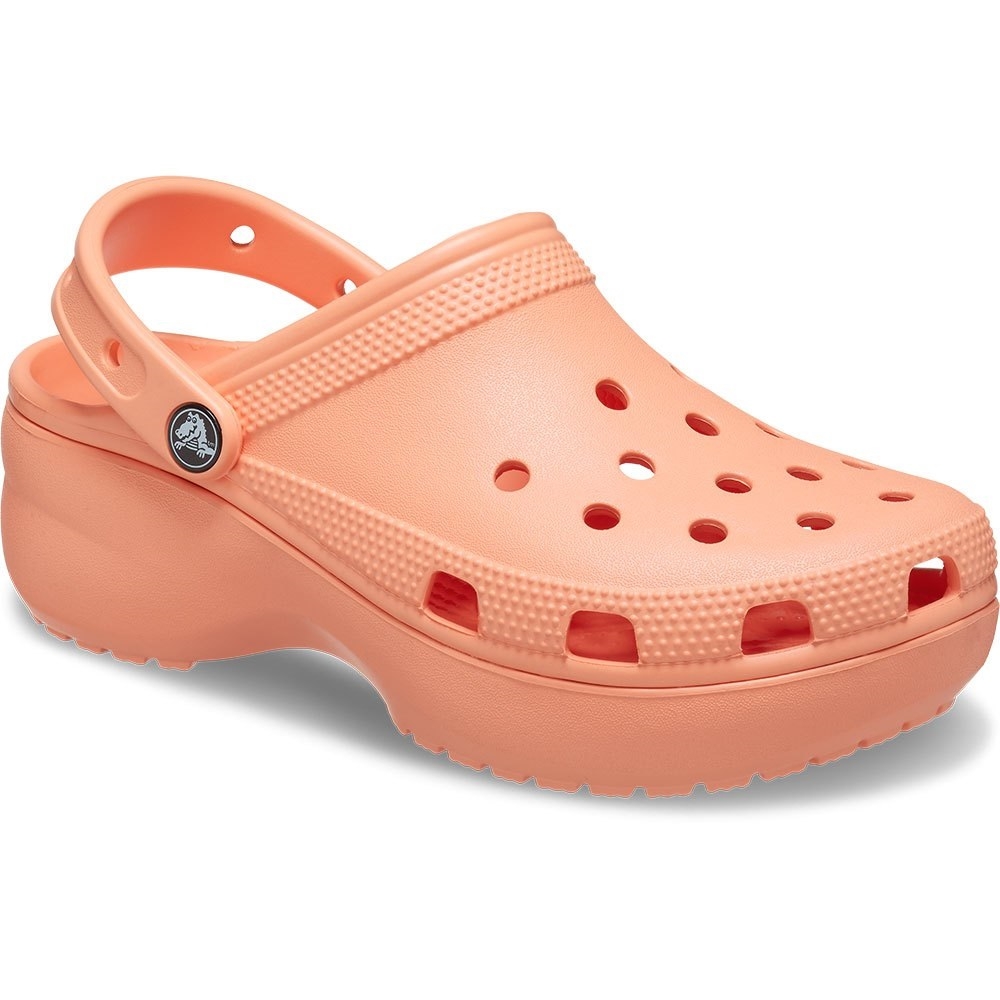 Peach crocs sale